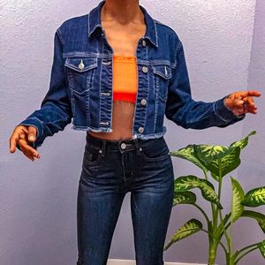 Cropped Denim Jacket